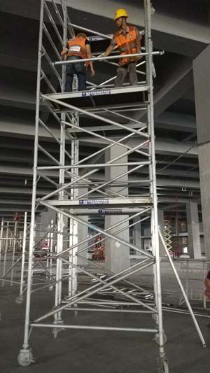 深圳移動10米高鋁架,南山區(qū)別墅外墻鋁合金租賃,深圳廠家大型